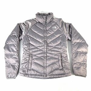 The North Face Women’s Small Aconcagua 550 Puffer Goose Down Jacket Silver